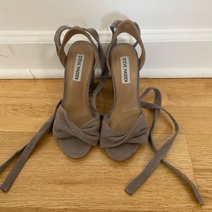 NEVER WORN: Steve Madden Lace Up Heels